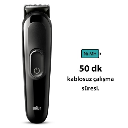 Braun Series 3 SK3400 Hepsi Bir Arada Şekillendirme Seti, 4’ü 1 Arada Erkek Bakım Kiti - Thumbnail