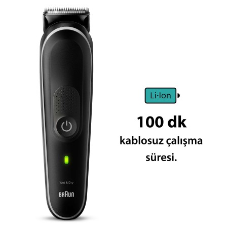 Braun Series 5 MGK5410 Hepsi Bir Arada Şekillendirme Seti, 9’u 1 Arada Erkek Bakım Kiti - Thumbnail