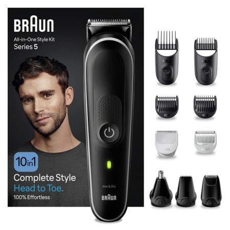 Braun - Braun Series 5 MGK5440 Hepsi Bir Arada Şekillendirme Seti, 10’u 1 Arada Erkek Bakım Kiti