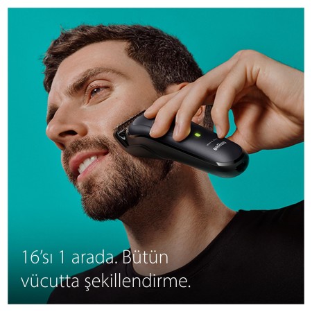 Braun Series 7 MGK7470 Hepsi Bir Arada Şekillendirme Seti, 16’sı 1 Arada Erkek Bakım Kiti - Thumbnail