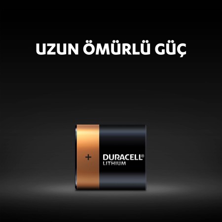 Duracell Özel Yüksek Güçlü Lityum 223 Fotoğraf Pili 6V (223 / CR-P2) - Thumbnail