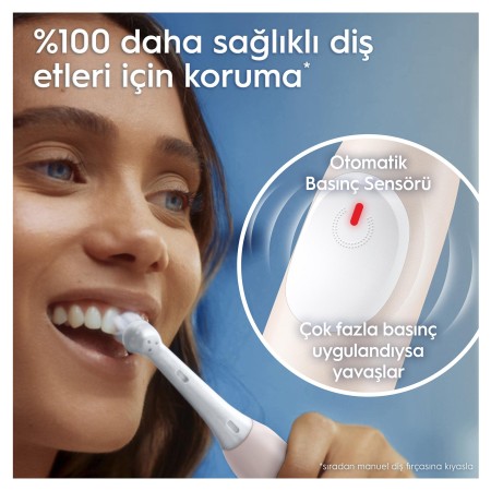 Oral-B iO 2 Şarjlı Diş Fırçası - Pembe - Thumbnail